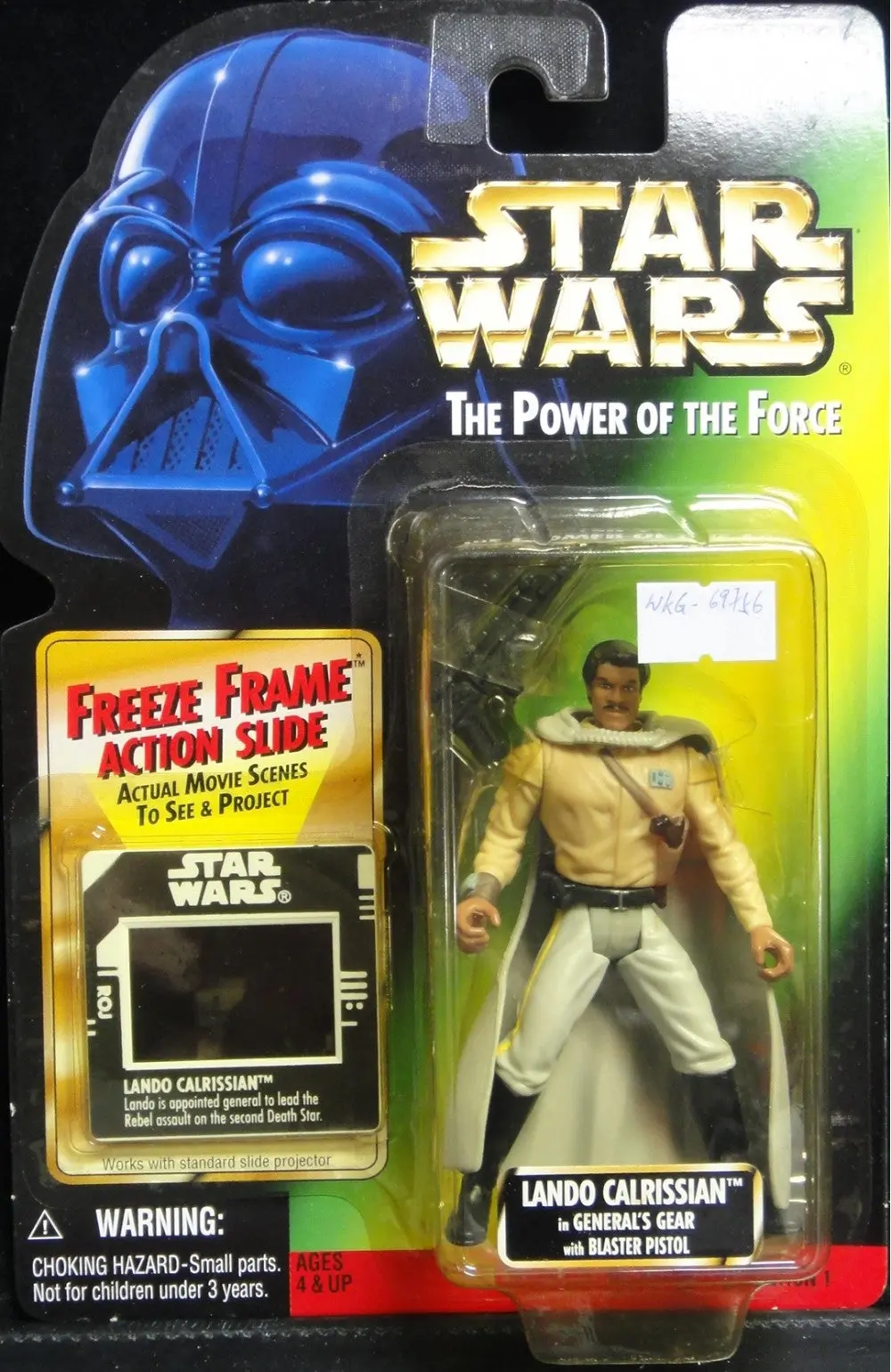 Kenner 星球大戰 Star Wars Power Of The Force Lando Calrissian In Generals Gear With Blaster Pistol (Wkg-69756) 1