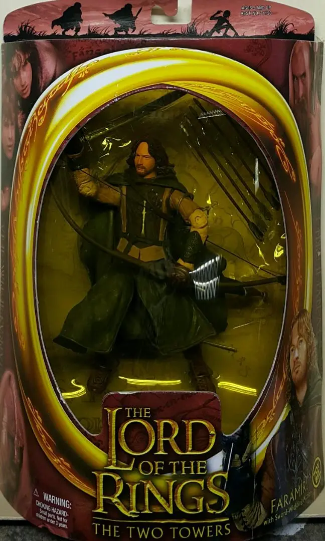 Toy Biz 81151 魔戒二部曲 雙城奇謀 法拉墨 大衛溫漢 The Lord Of The Rings The Two Towers Faramir With Sword-Wielding Action 1113170402 (Lotr) 存 1
