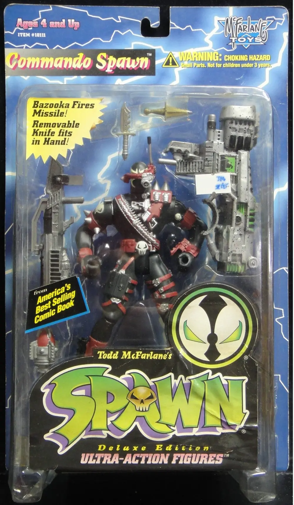 Mcfarlane Toys 再生俠 Todd Mcfarlane's Spawn Deluxe Edition Ultra-Action Figures Commando Spawn 85012 (Jpa-195) 1