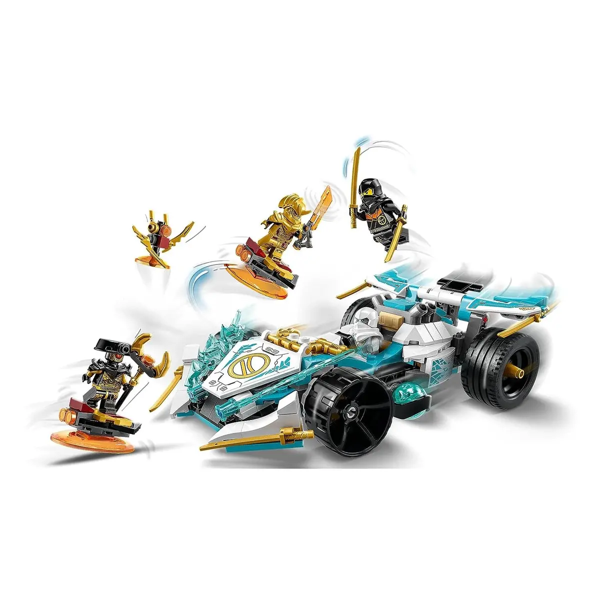 Lego Ninjago Zane’s Dragon Power Spinjitzu Race Car Building Kit For For Ages 7+ 2