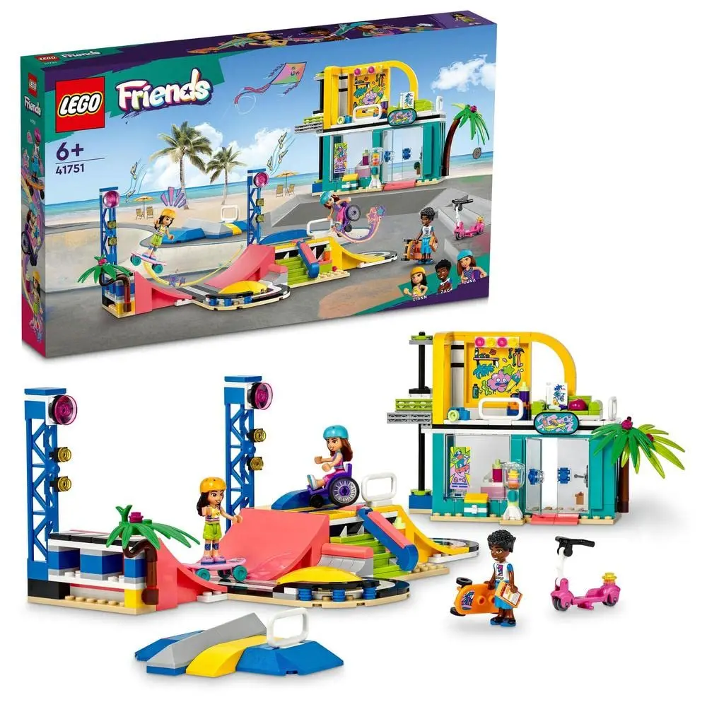 Lego Friends Skate Park Building Kit For Ages 6+ 1