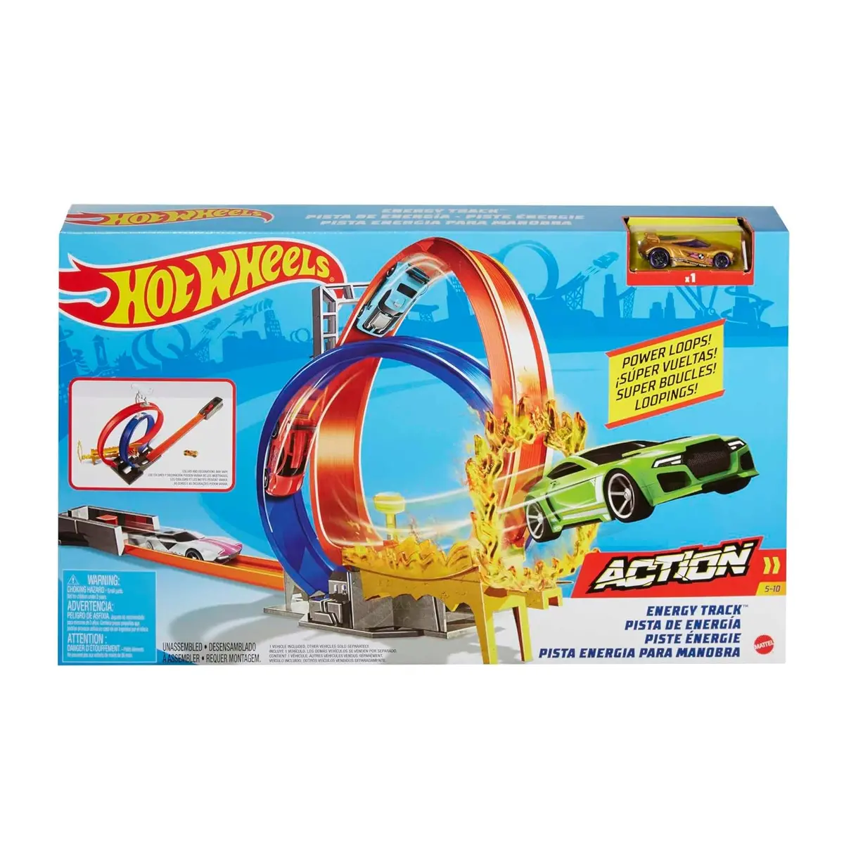 Hot Wheels Energy Track Set For Kids Ages 5 And Up 1
