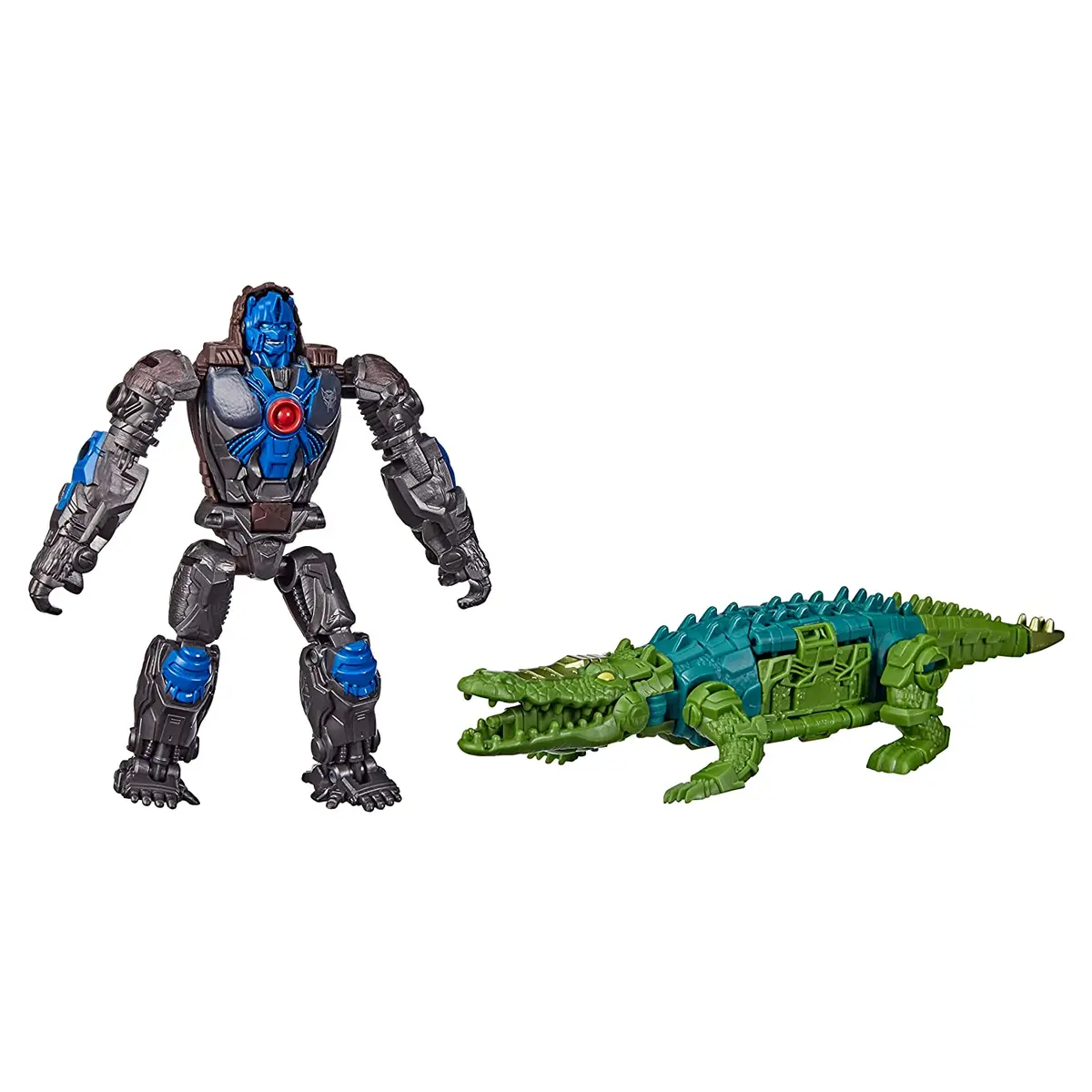 Transformers Rise Of The Beasts Movie 5 Inch Beast Alliance Beast Combiners 2-Pack Optimus Primal & Skullcruncher Action Figure For Ages 6 Years And Up 1