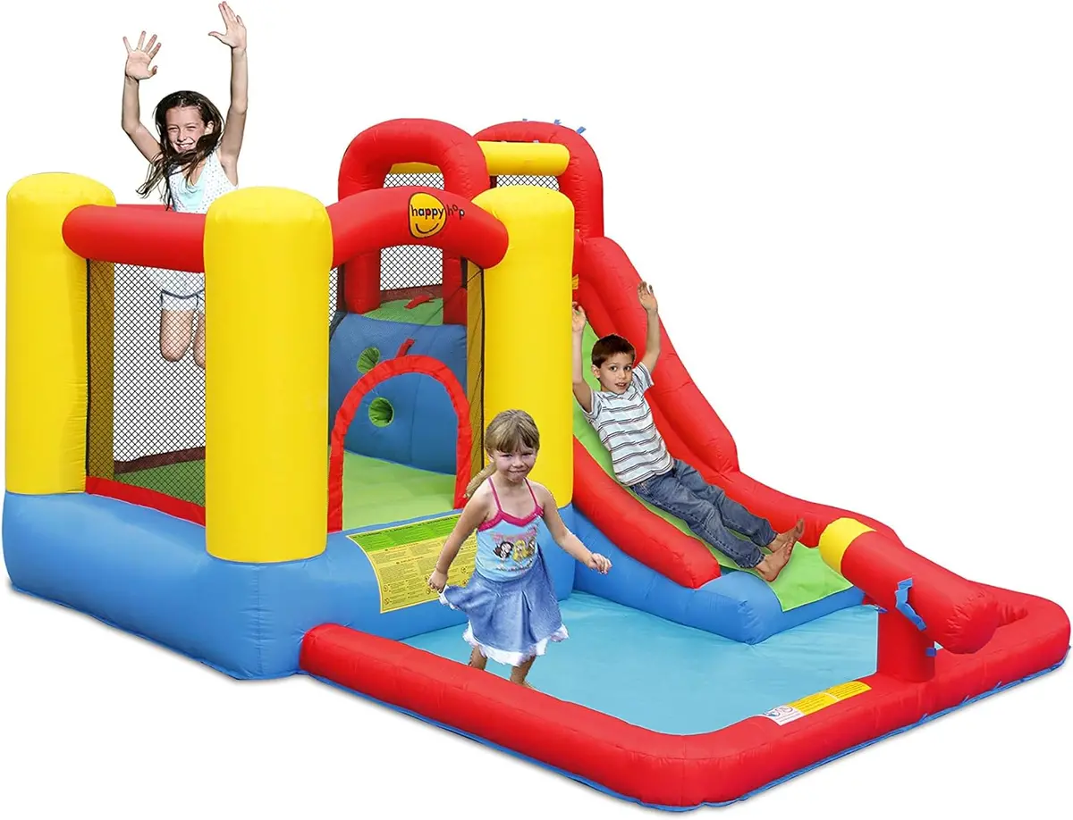 Happy Hop Jump & Splash Adventure Zone With Cannon For Kids Ages 3 Years And Up 1