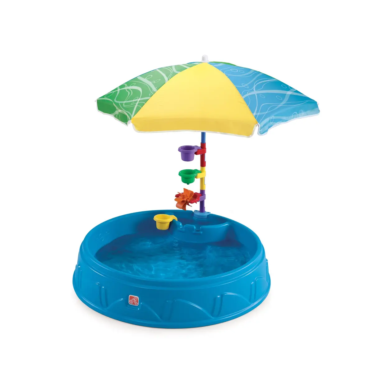 Step2 Play & Shade Pool Plastic Kids Outdoor Pool For Toddlers 1