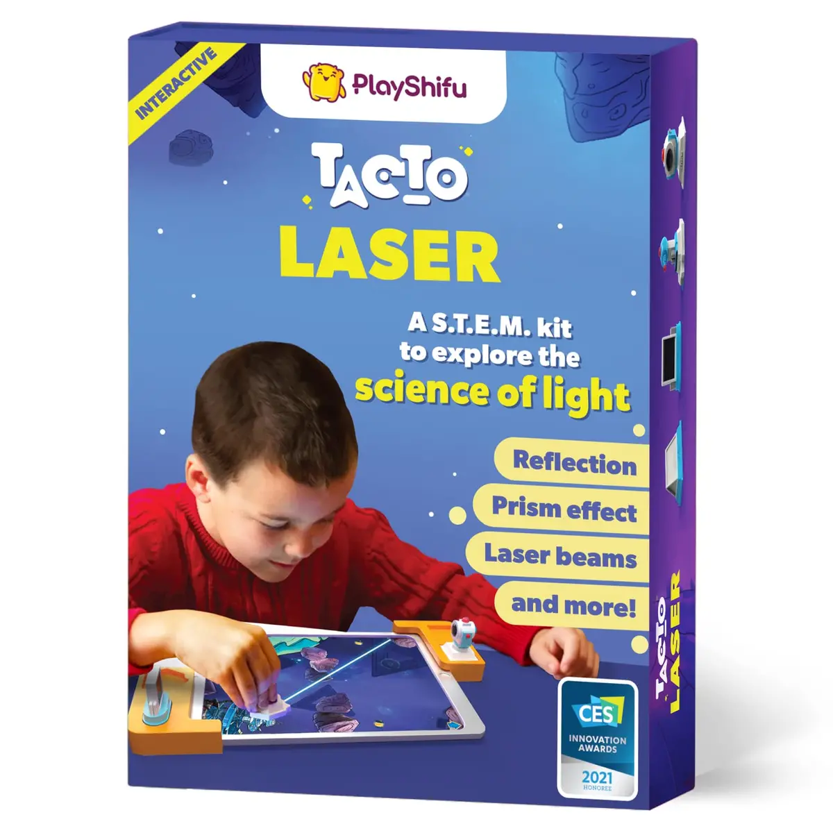 Playshifu Tacto Laser - Interactive Stem Educational Toy Science Kit For Kids Ages 4 Years & Up (Tablet Not Included) 1