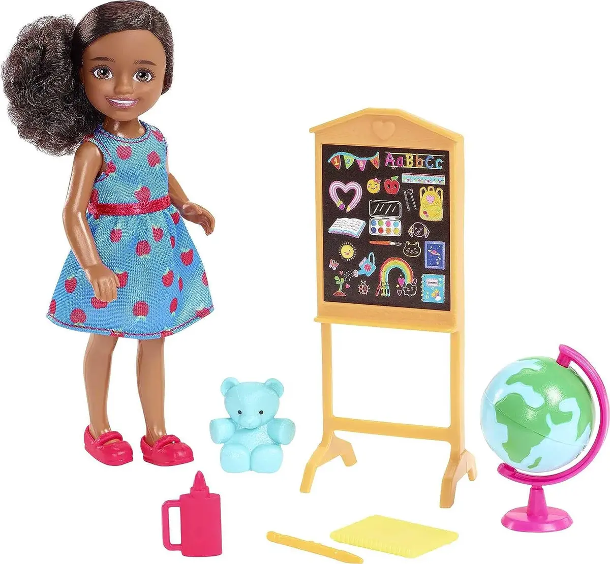Barbie Chelsea Can Be 6 Inch Brunette Chelsea Teacher Doll Playset For Ages 3 Years Old & Up 1