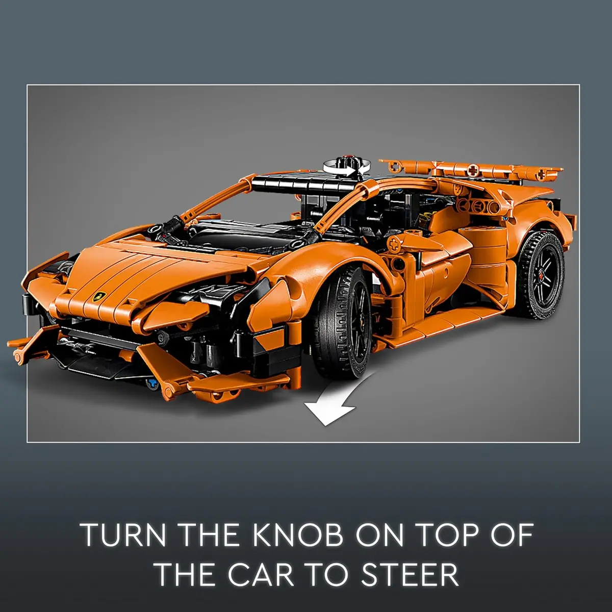 Lego Technic Lamborghini Huracán Tecnica Orange Building Kit For Ages 9+ 2