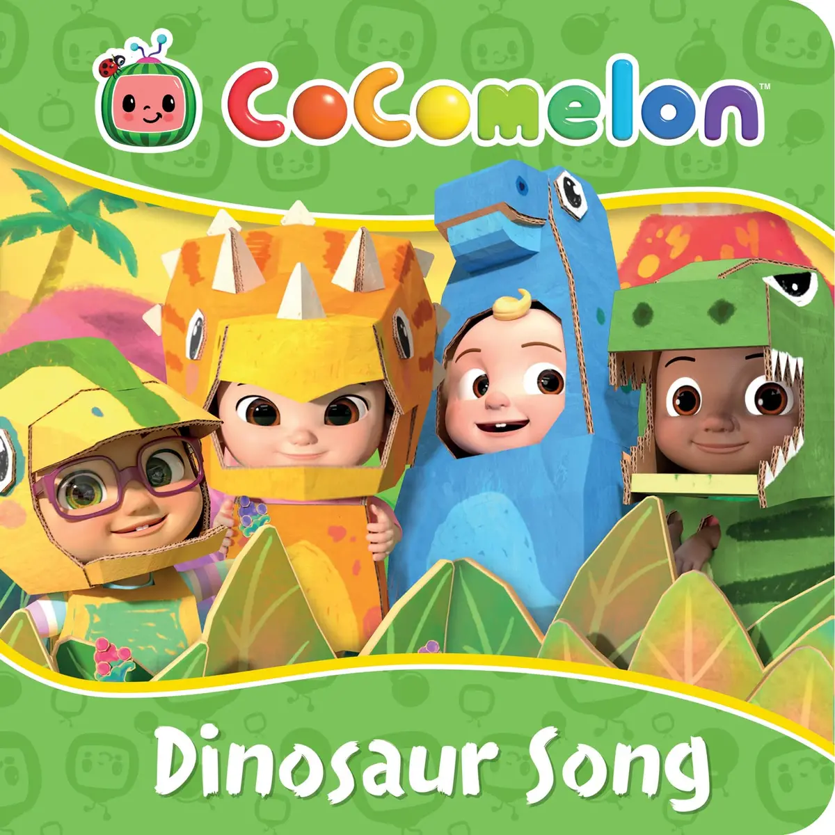 Cocomelon Sing Song: Dinosaur Song Board Book For Ages 18 Months Above 1