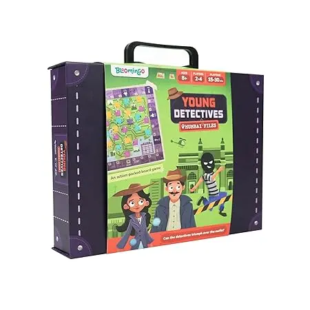 Bloomingo Pretend Play Kit - Young Detective Mumbai Files: Become A Detective & Solve Thrilling Mysteries In Mumbai 1
