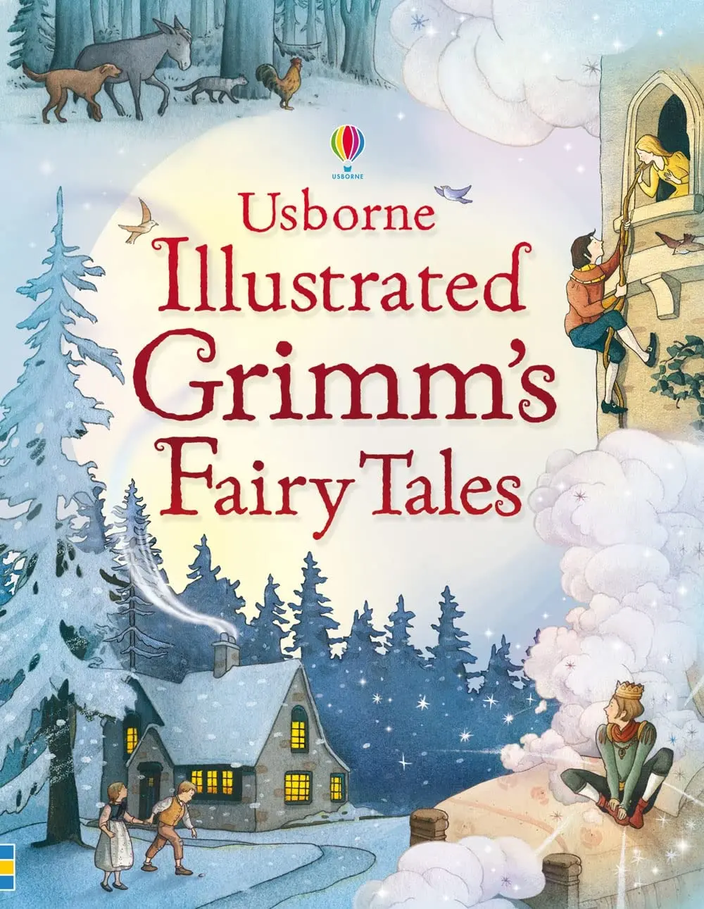 Illustrated Grimm's Fairy Tales Story Book For Ages 7+ 1