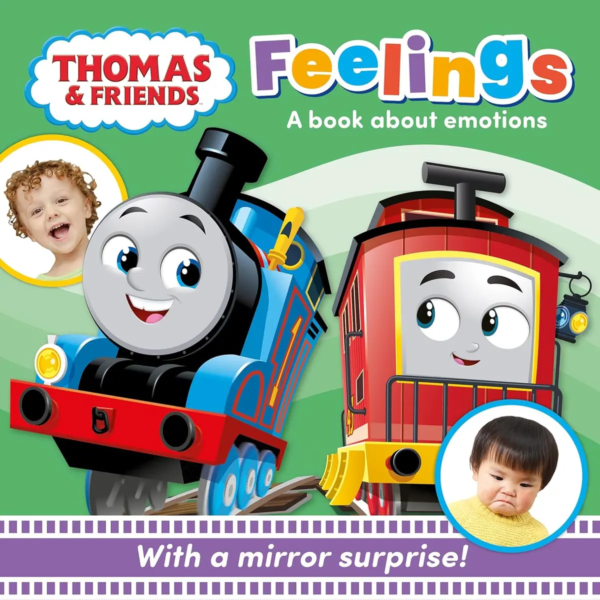 Thomas & Friends: Feelings A Mirror Book About Emotions Board Book For Ages 18 Months Above 1