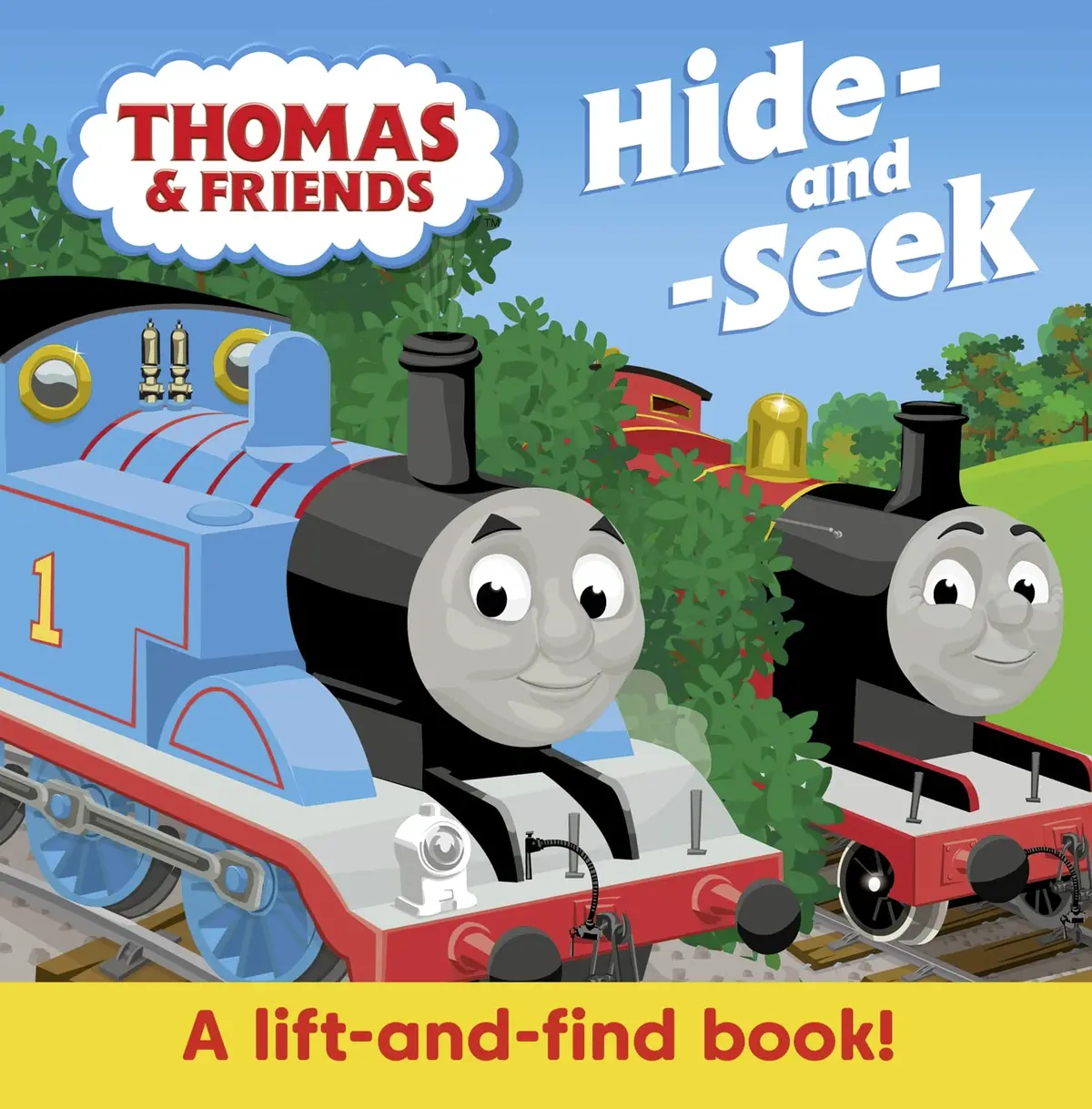 Thomas & Friends: Hide & Seek Interactive Board Book For Ages 18 Months Above 1