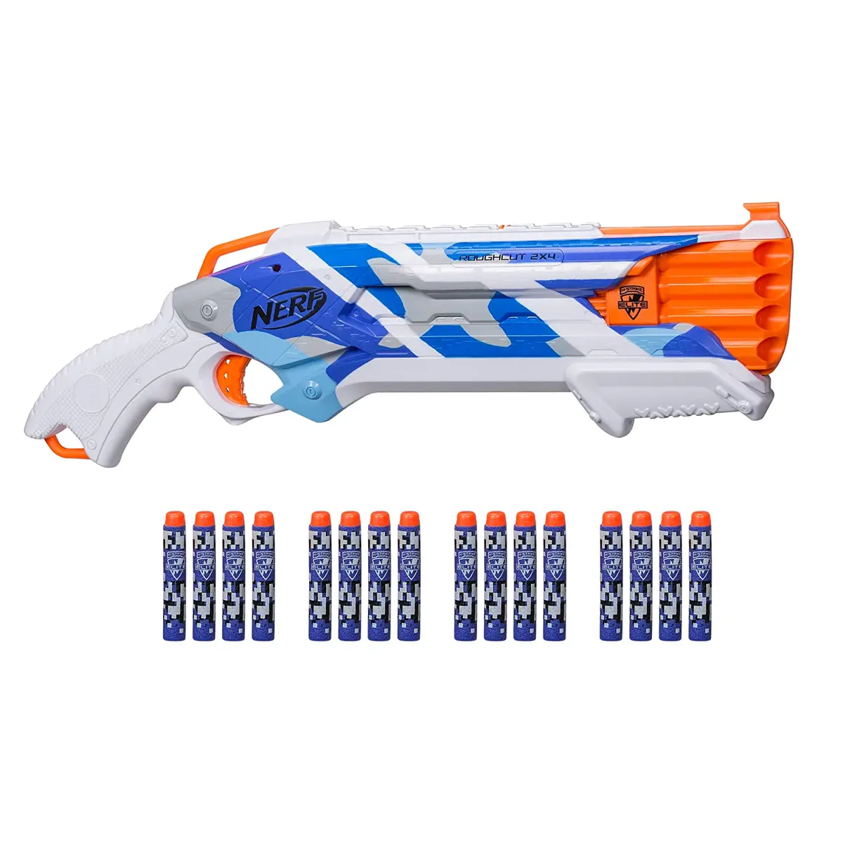 Nerf N-Strike Elite Battlecamo Series Rough Cut 2X4 For Kids Ages 8 And Up 1