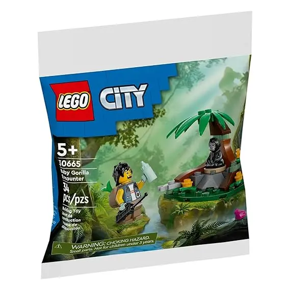 Lego City Baby Gorilla Encounter Buildind Kit For Ages 5+ 1