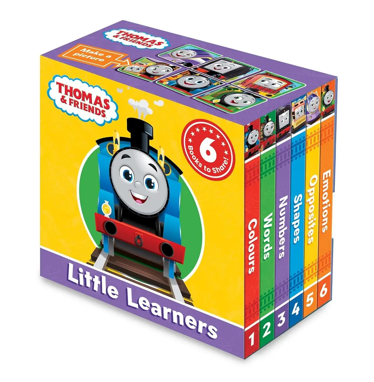 Thomas & Friends Little Learners Pocket Library Early Learning Books For Ages 18 Months Above 1