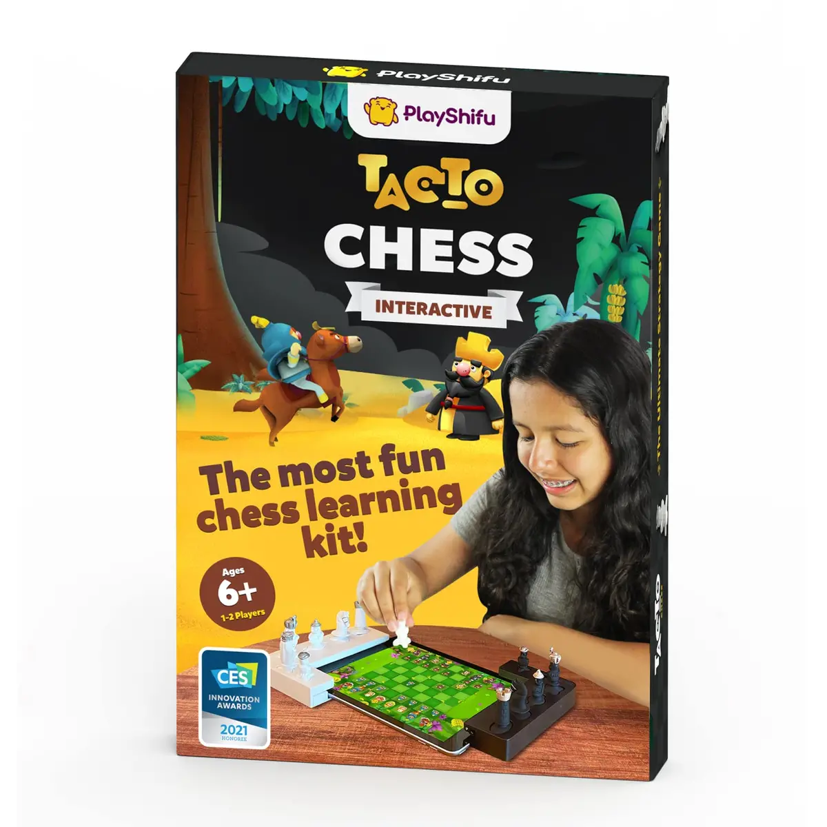 Playshifu Tacto Chess - Interactive Chess Board Game For Kids Ages 6 Years & Up (Tablet Not Included) 1