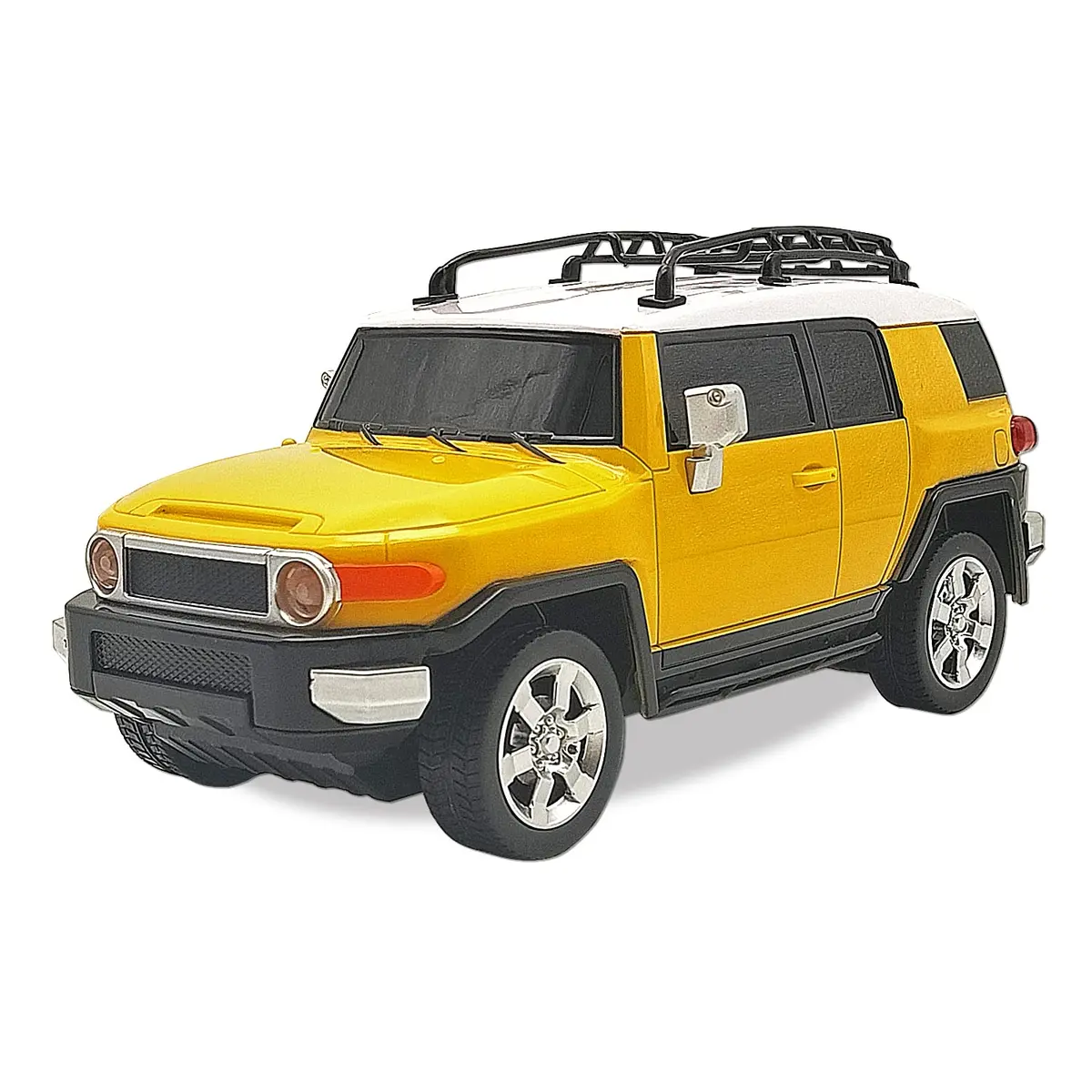 Playzu R/C 1:24 Scale Cruiser Vehicle, Yellow - Remote Control Car For Kids Ages 6+ 1