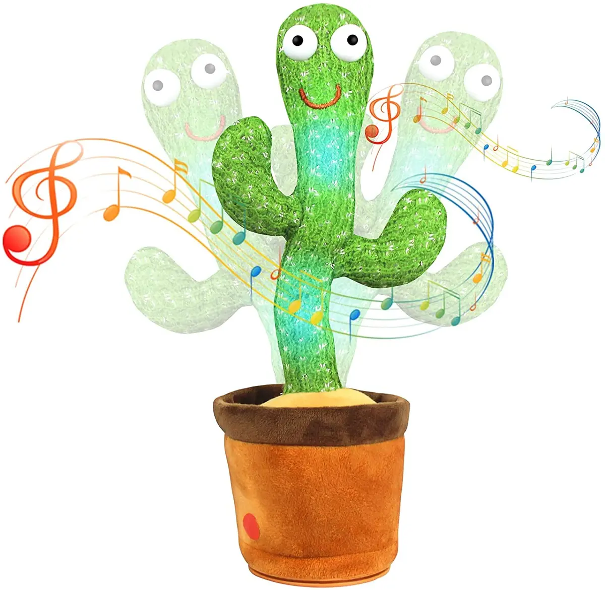 Reznor Talking Dancing Cactus Baby Toys With Repeat Voice Sing Wriggle & Singing Recording For Kids 1
