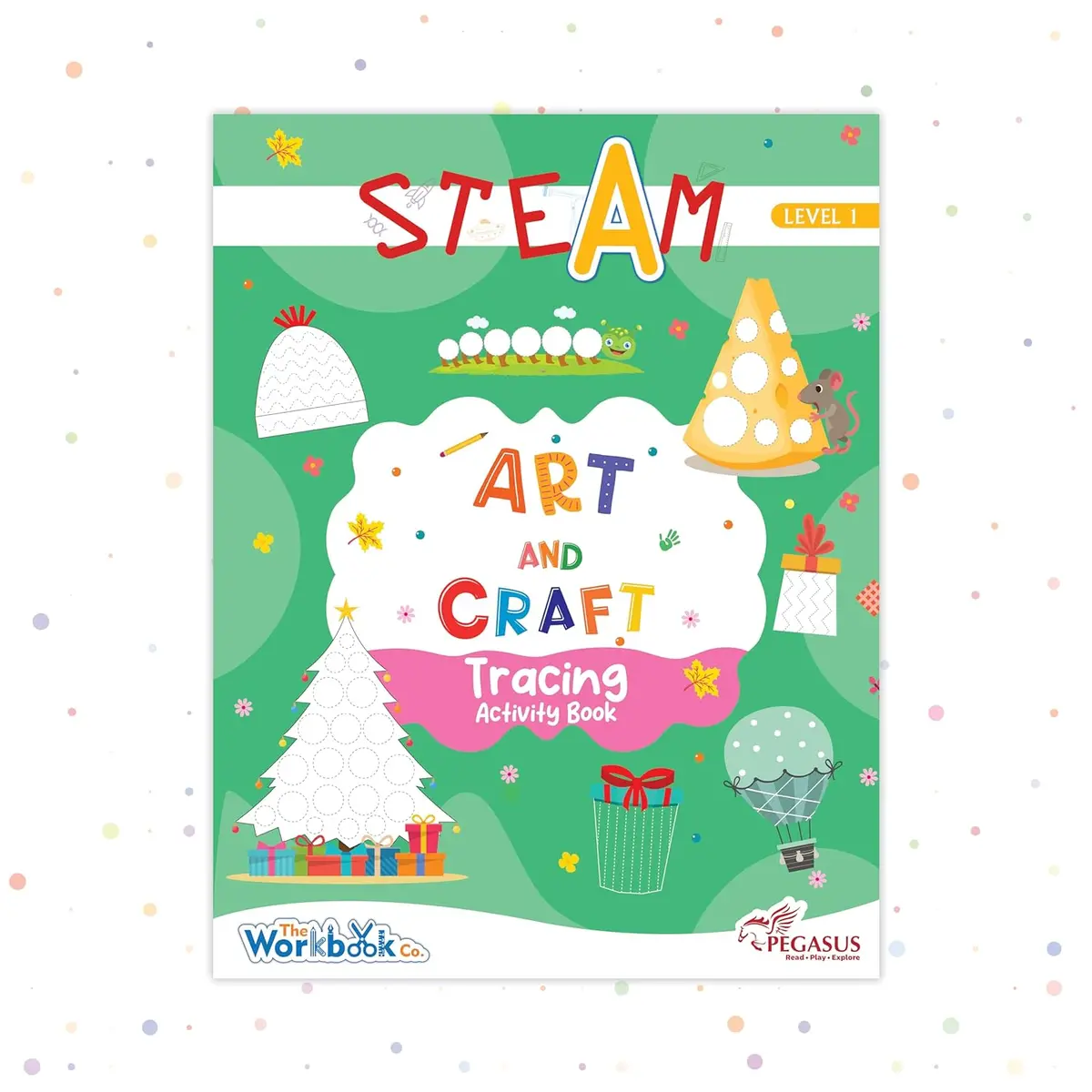 Pegasus Steam - Art & Craft - Tracing Activity Book 1