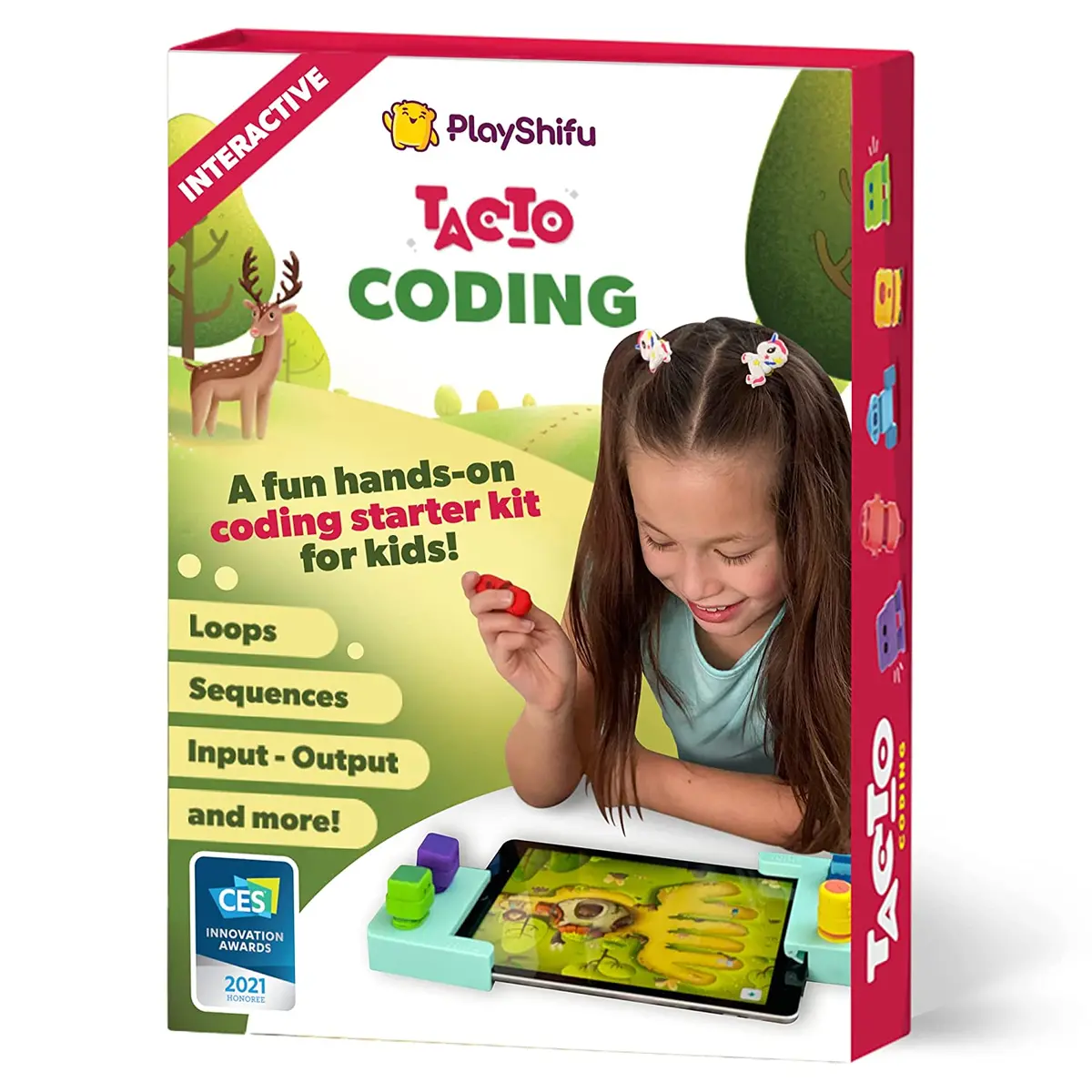 Playshifu Tacto Coding - Interactive Stem Visual Coding Game For Kids Ages 4 Years & Up (Tablet Not Included) 1