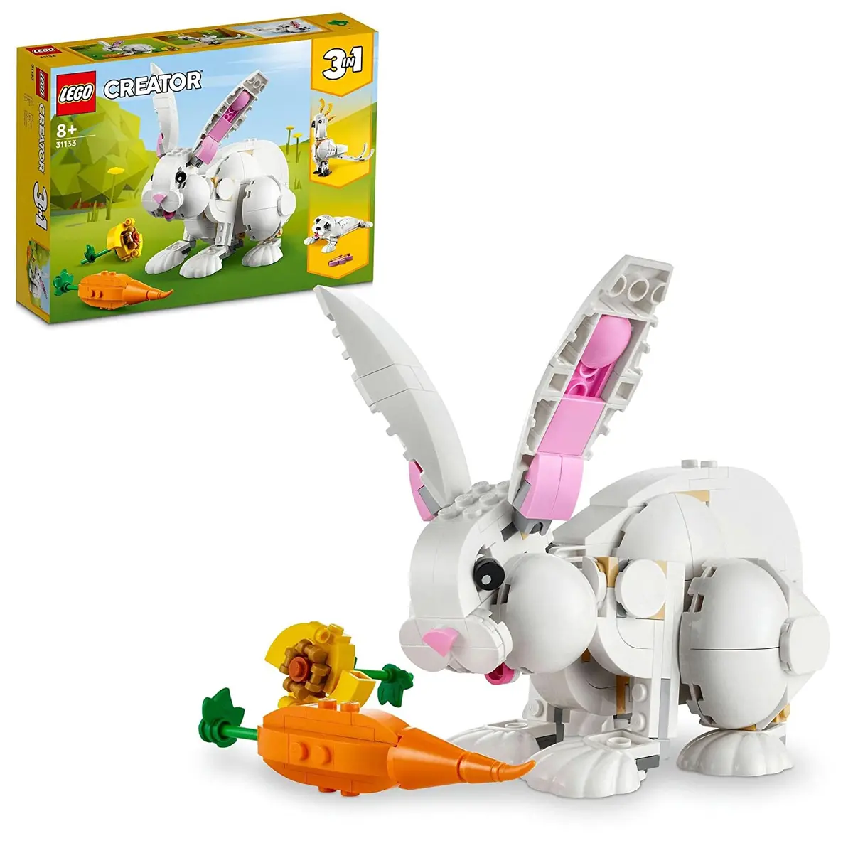 Lego Creator 3In1 White Rabbit Building Kit For Ages 8+ 1