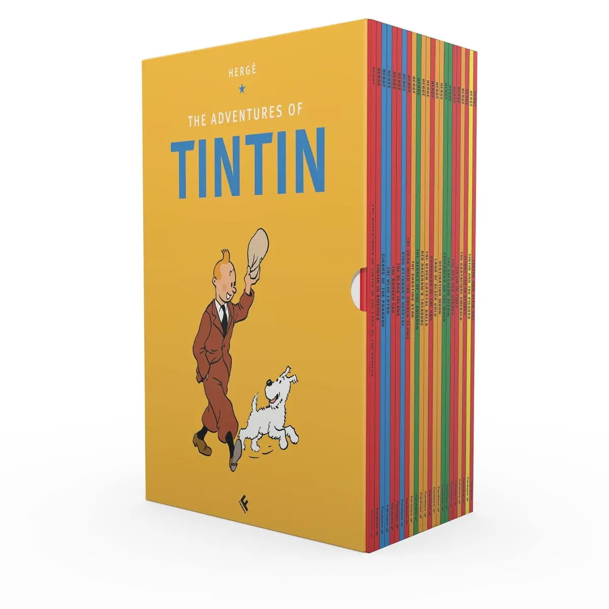 Tintin Paperback Boxed Set Of 23 Titles For Ages 7+ 1