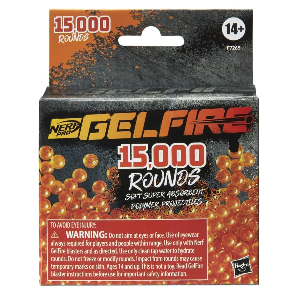 Nerf Pro Gelfire Refill 15000 Gelfire Rounds For Use With Nerf Gelfire Blasters For Ages 14 Years Up 1