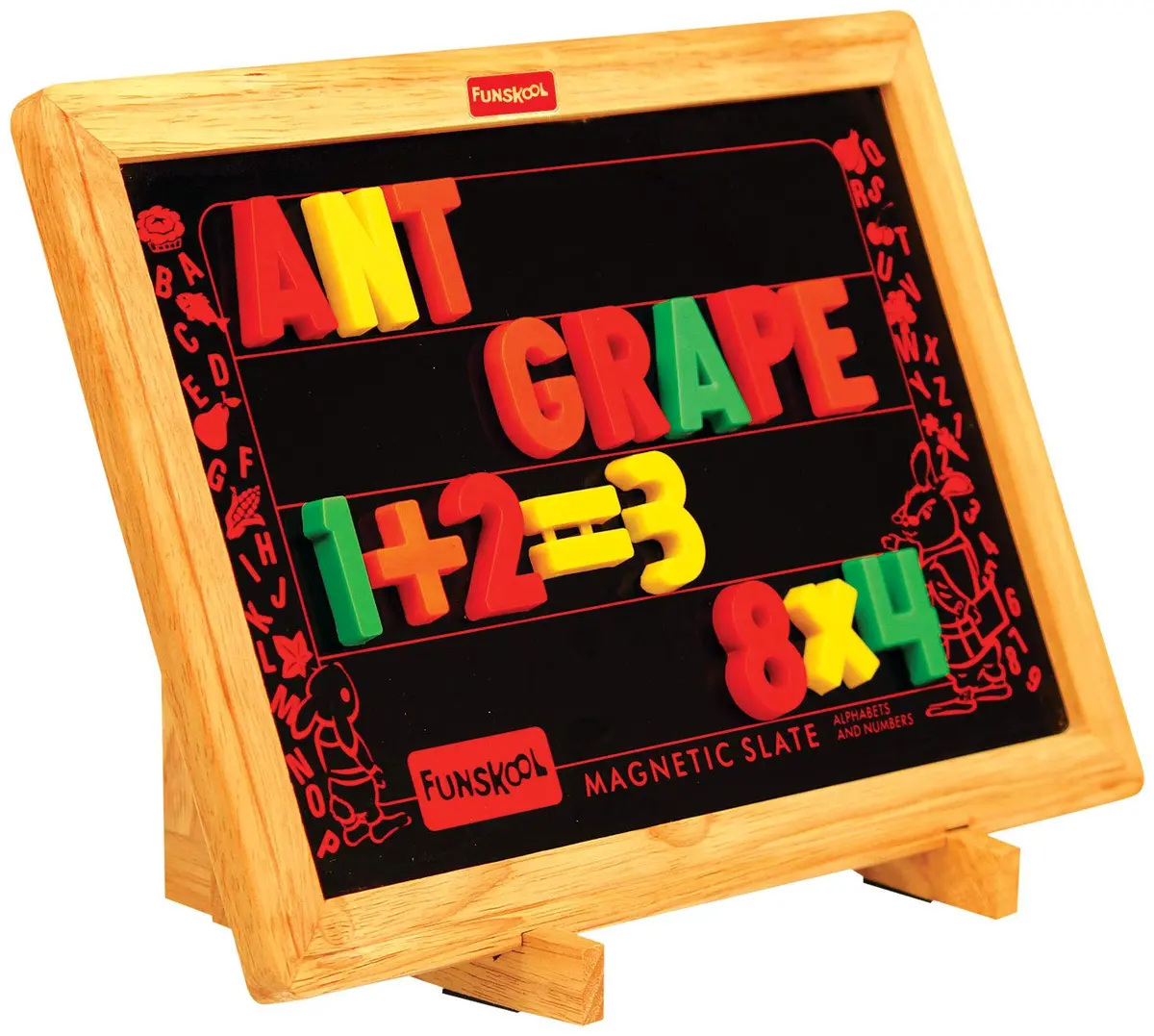 Funskool Giggles Learn N Write 2 In 1 Magnetic & Dry Erase Early Learning Slate For 3 Years & Above 1