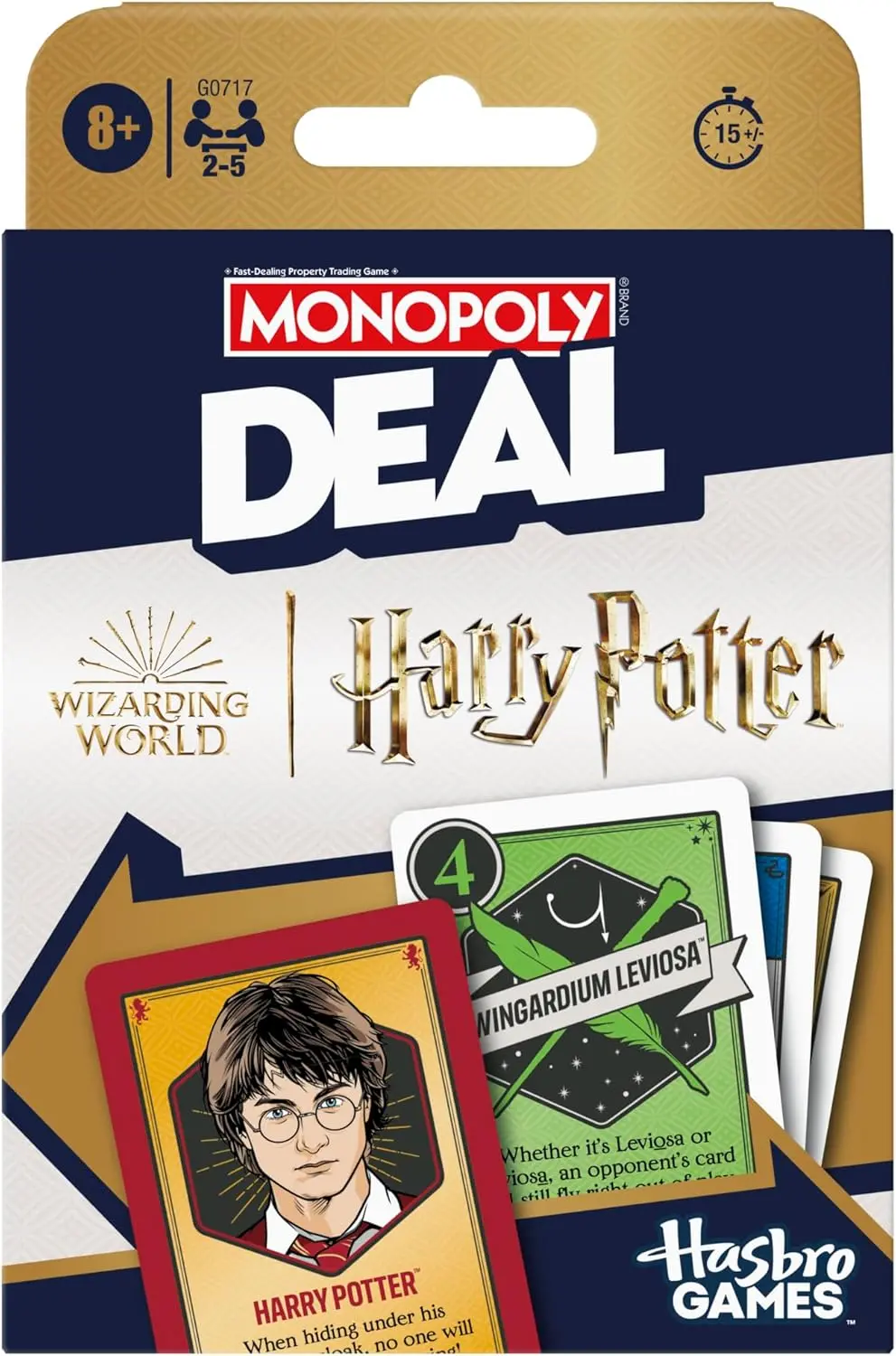 Monopoly Deal Harry Potter Edition Card Game | Quick-Playing Card Game | Fun Games For Families And Kids | Ages 8 And Up 1