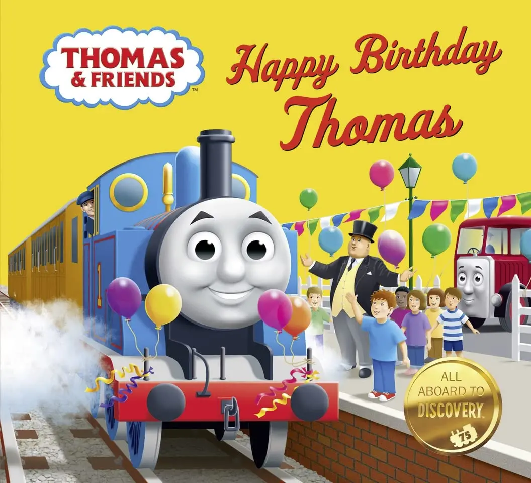 Thomas & Friends: Happy Birthday, Thomas! Board Picture Book For Ages 18 Months Above 1