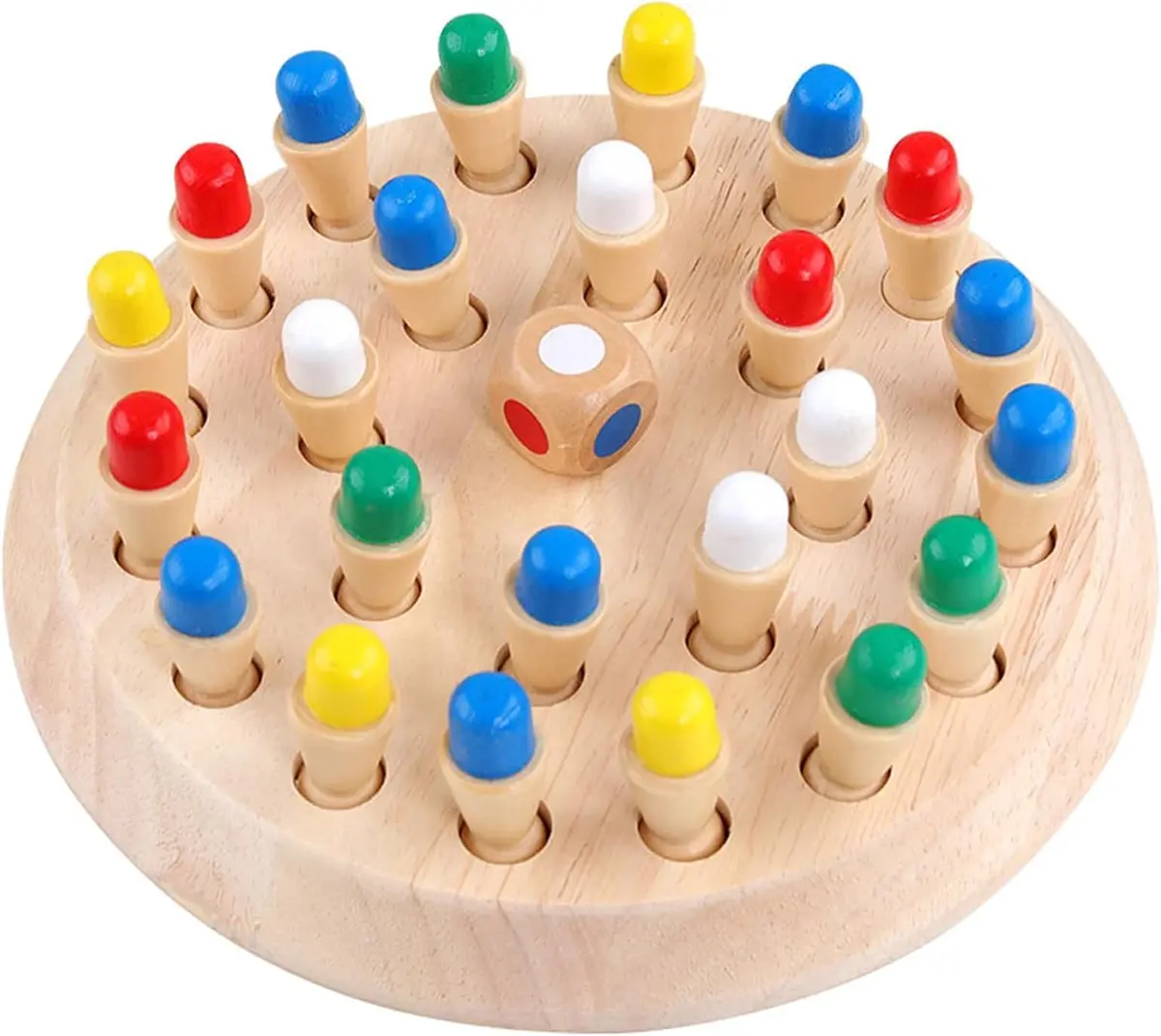 Simarr Wooden Memory Chess For Kids 5 Years And Up 1