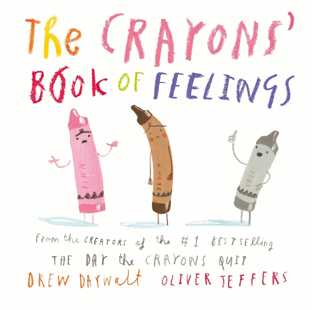 Oliver Jeffers The Crayons’ Book Of Feelings Board Book For Ages 3+ 1