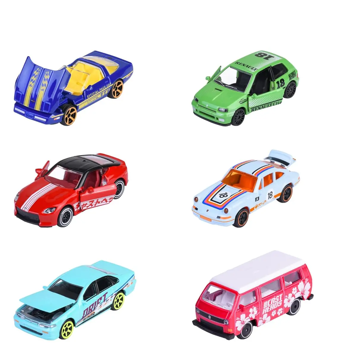 Majorette Auto Castheads Premium - Metal Toy Car With Freewheel, Suspension & Opening Parts For Kids & Collectors Styles & Design May Vary - Only 1 Model Included 1