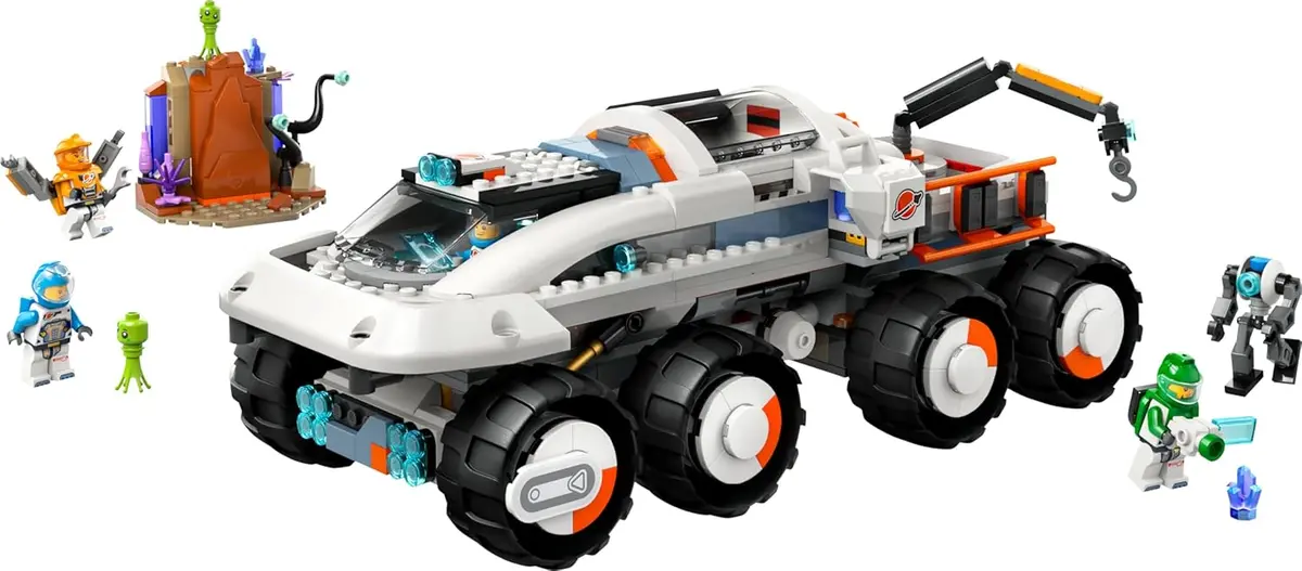 Lego City Command Rover And Crane Loader Building Kit For Ages 7+ 2