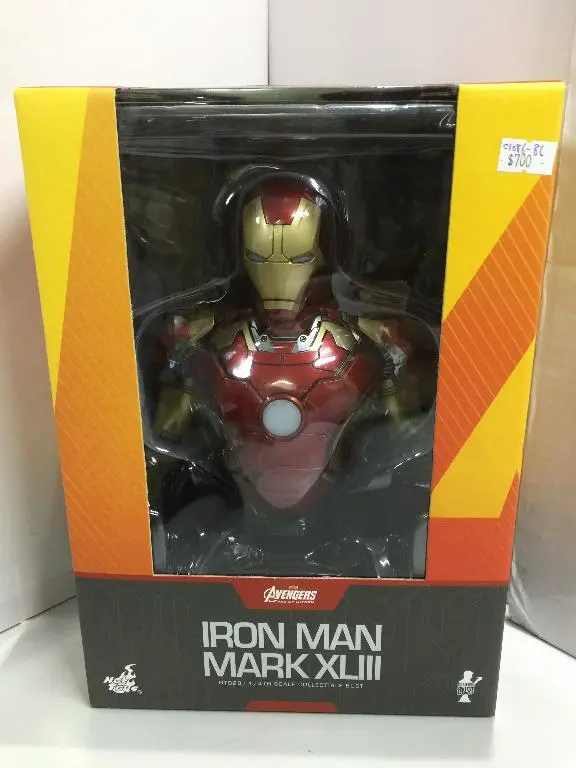 Hot Toys 1/4 Marvel Iron Man Mark Xliii (17681) (C1086-86) 1