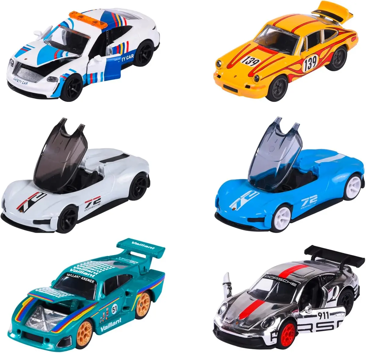 Majorette Porsche Deluxe Car Edition With Collectible Box For Kids & Collectors Styles & Design May Vary 1