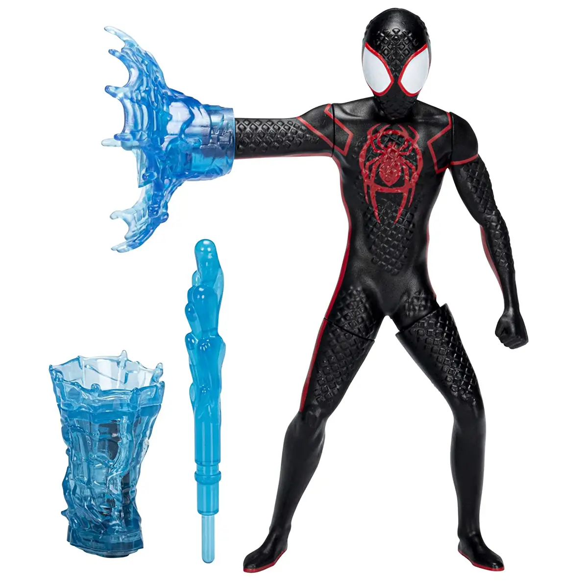 Marvel Spider-Man: Across The Spider-Verse 6-Inch-Scale Web Spinning Miles Morales Deluxe Action Figure For Kids Ages 4 And Up 1