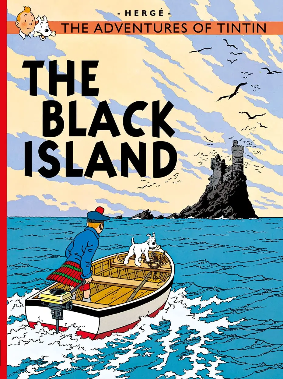Tintin The Black Island Story Book For Ages 7+ 1