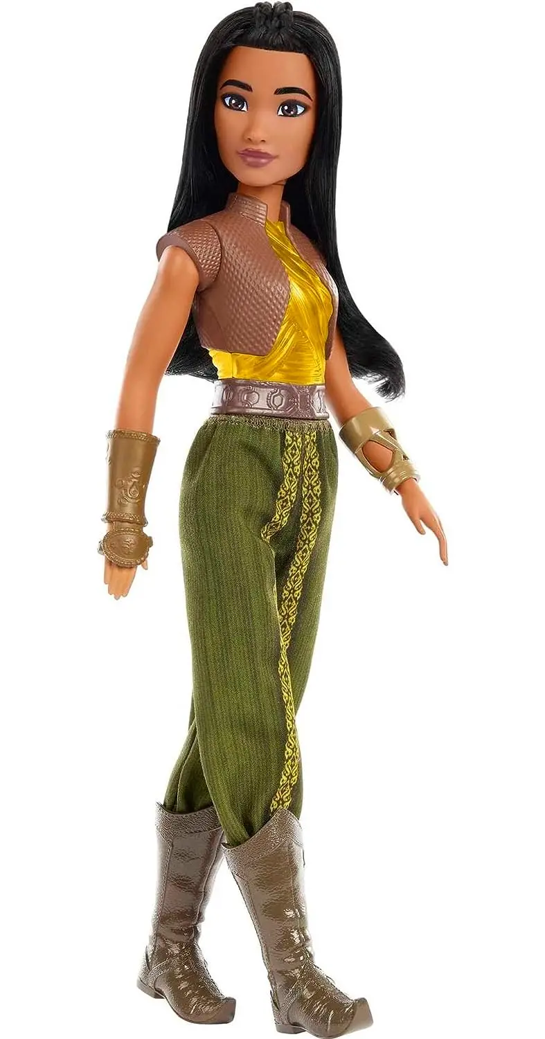 Disney Princess Raya Posable Fashion Doll With Sparkling Clothing And Accessories For Kids Ages 3+ 1