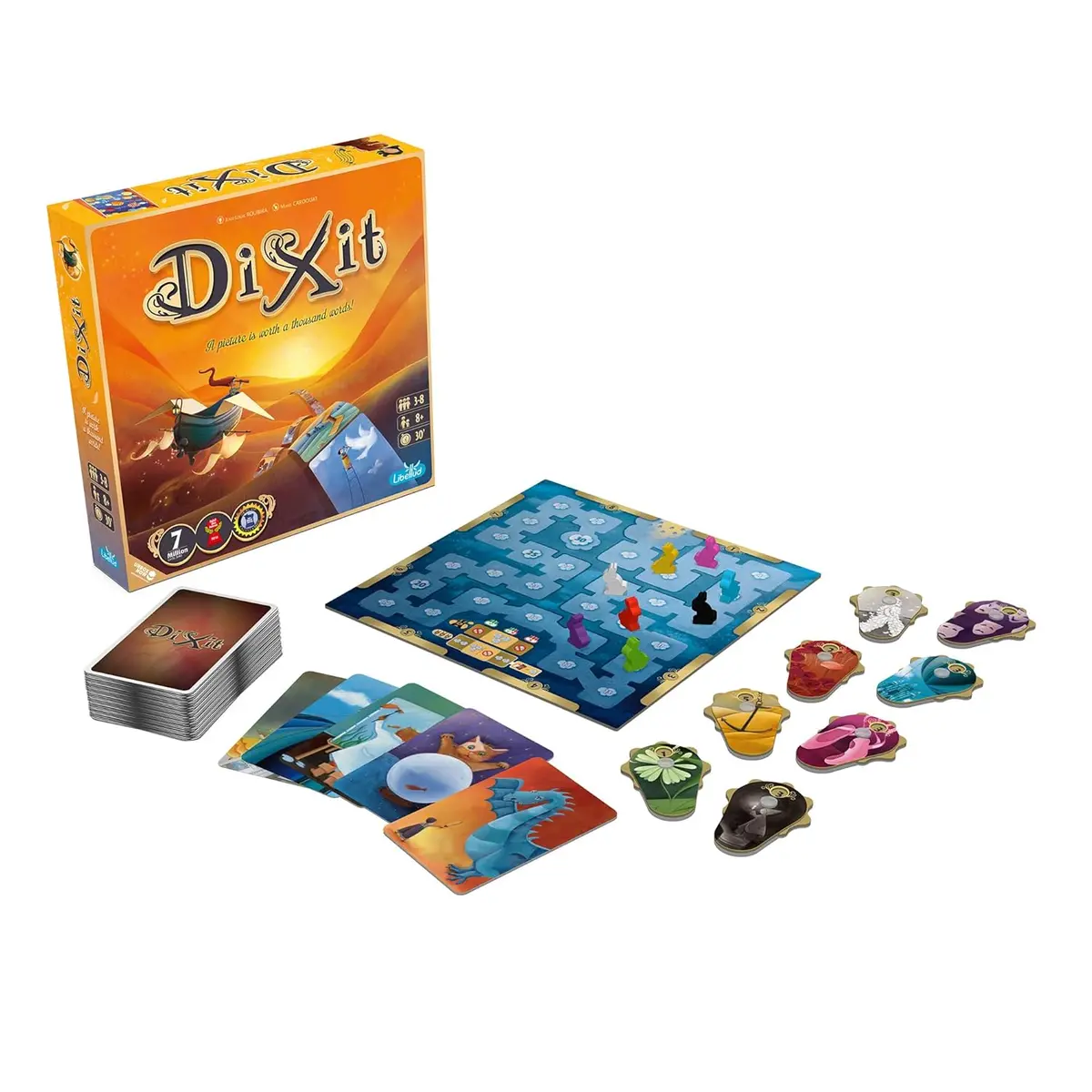 Libellud Dixit 3-8 Players Strategy Board Game By Funskool For Adults Ages 15 Years & Up 2