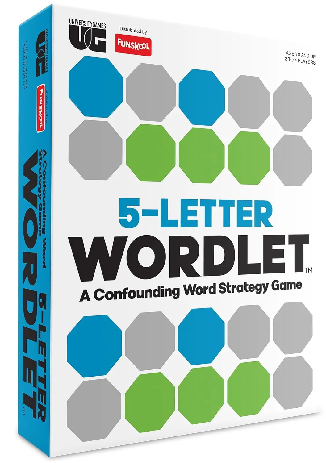 Funskool Games 5-Letter Wordlet, Word Game, For Adults, Kids And Family, For 2 To 4 Players, For Ages 8+ 1