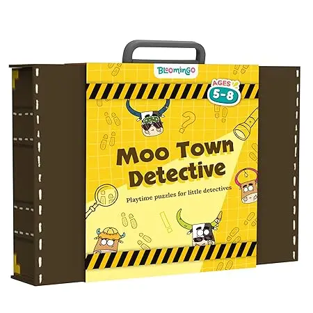 Bloomingo Detective Kit - Spy Activity Kit Detective Puzzle Game Set For Kids 1