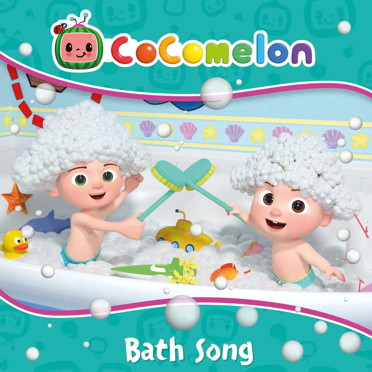Cocomelon Sing-Song: Bath Song Board Book For Ages 18 Months Above 1