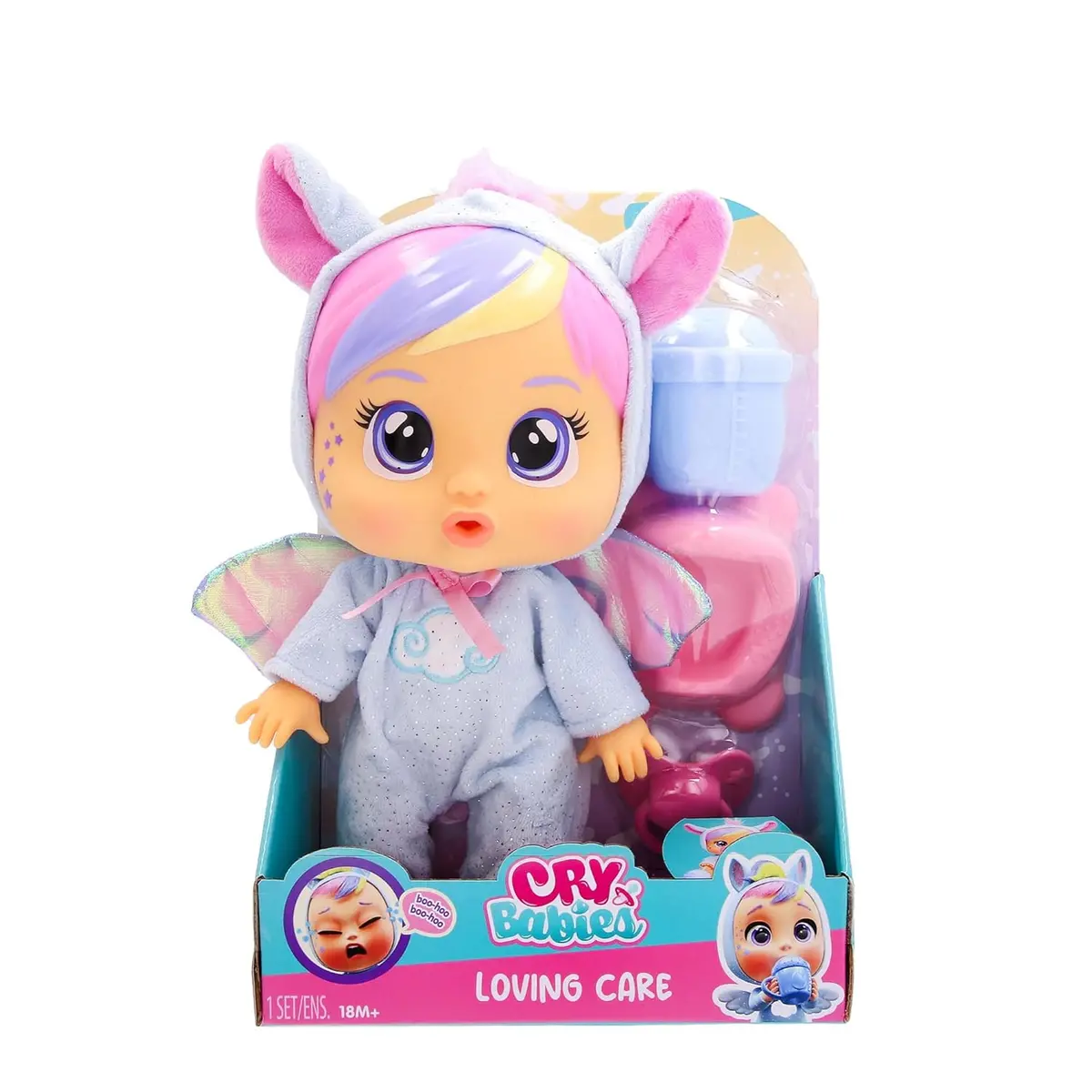 Cry Babies 11'' Loving Care Fantasy Jenna Doll With Tears And Sounds Feature For Baby And Toddlers Ages 18 Months And Up 1