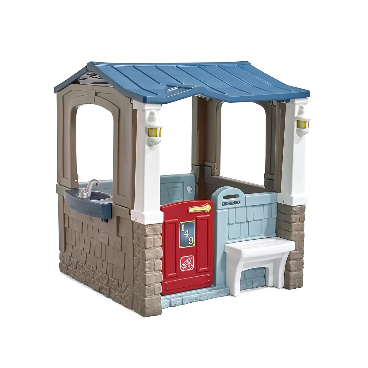Step2 Seaside Villa Playhouse For Kids Ages 3 Years+ 1