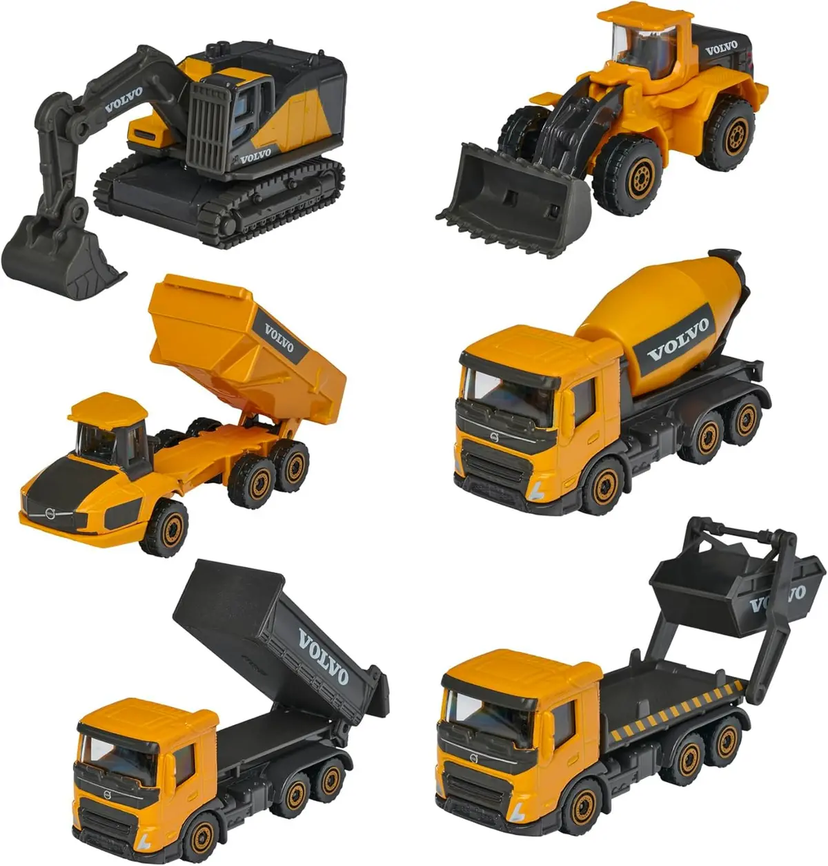 Majorette Volvo Construction Series For Kids & Collectors Styles & Design May Vary, 1 Vehicle Included 1