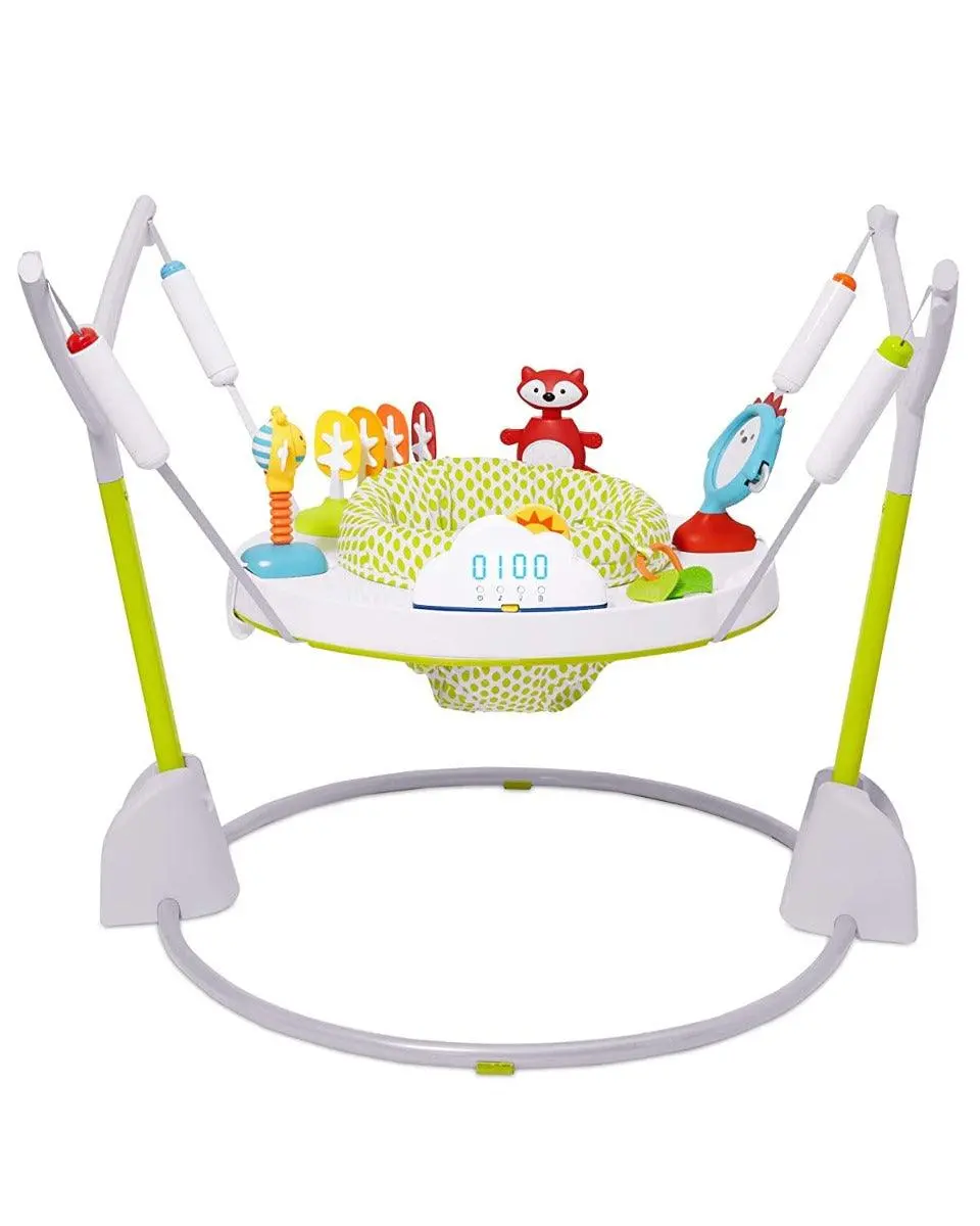 Skip Hop E&M Jumpscape Fold-Away Activity Jumper Fox - Activity Gear For Ages 0-4 Years 1