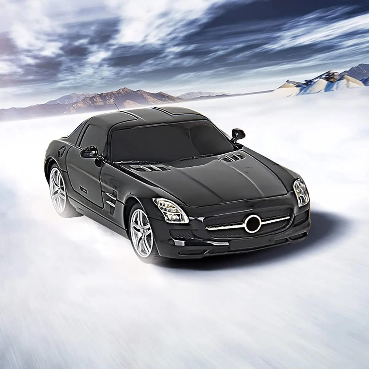 Playzu R/C 1:24 Scale Super Sports Vehicle, Black - Remote Control Car For Kids Ages 6+ 1