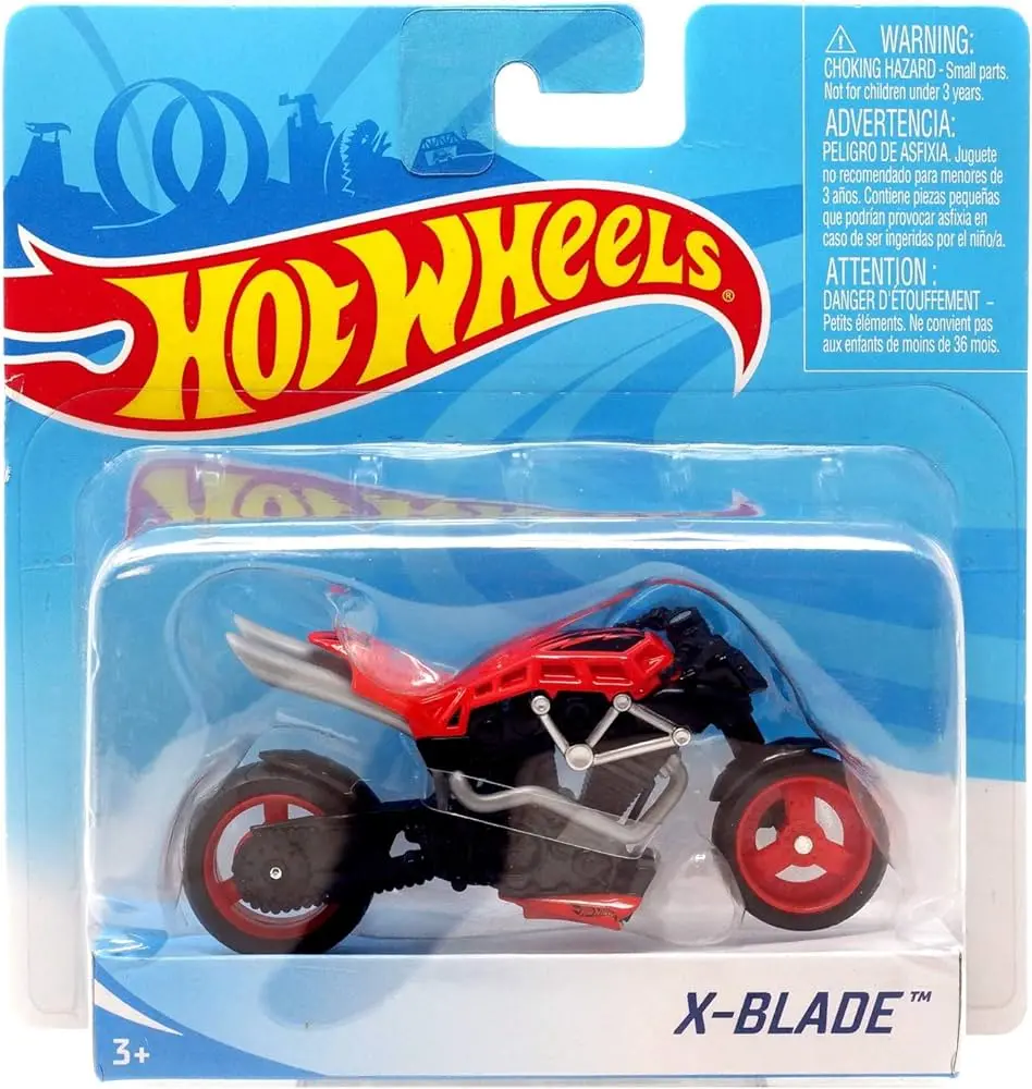 Hot Wheels Street Power Xblade Large-Scale Motorcycles (Orange) 1
